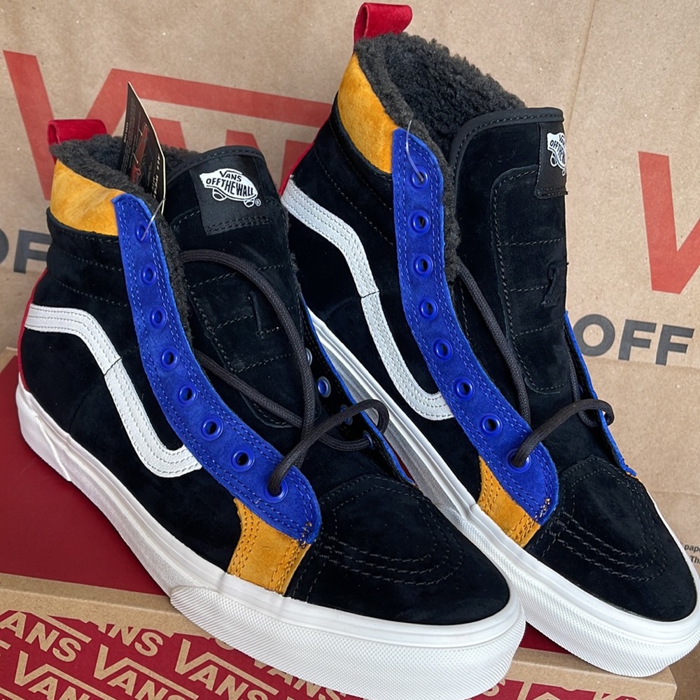 Vans Sk8-Hi 46 MTE Dx Black/Surf The Web sneakers Men’s boots - Picture 7 of 16